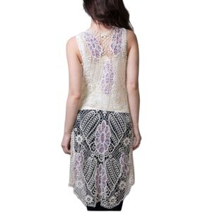 Mystree crochet vest
